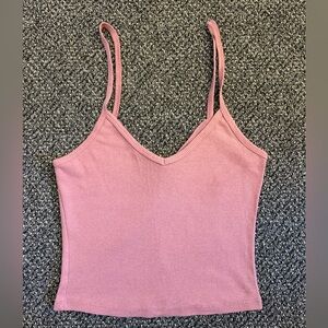 Bozzolo Mauve Ribbed Camisole